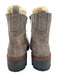 Jeffrey Campbell Shoe Size 7.5 Brown & White Leather Shearling Lined Boots Brown & White / 7.5