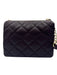 Kate Spade Purple Leather Quilted Crossbody Zip Close Bag Purple