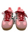 Adidas Shoe Size 7.5 Pink, Green & Red Synthetic Lace Up Mixed Fabric Shoes Pink, Green & Red / 7.5