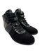Louis Vuitton Shoe Size 40 Black & Brown Leather & Suede Patent Sneakers Black & Brown / 40