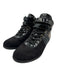 Louis Vuitton Shoe Size 40 Black & Brown Leather & Suede Patent Sneakers Black & Brown / 40