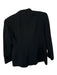 Christian Dior Size 6P Black Wool Long Sleeve Buttons Blazer Black / 6P