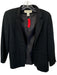 Christian Dior Size 6P Black Wool Long Sleeve Buttons Blazer Black / 6P