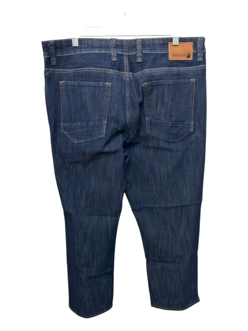 Marmot Size 36 Dark Wash Cotton Blend Solid Jean Men's Pants Dark Wash / 36