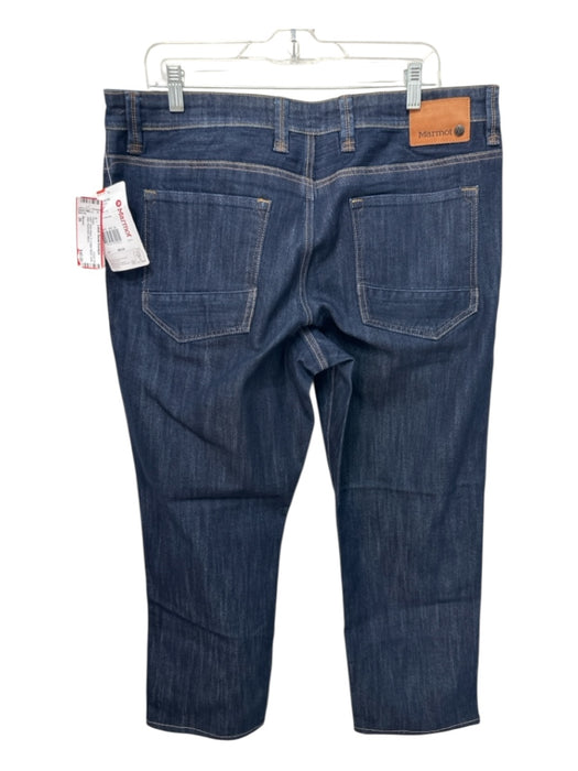 Marmot NWT Size 36 Dark Wash Cotton Blend Solid Jean Men's Pants Dark Wash / 36