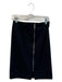 Elliot Lauren Size 4 Black Viscose Elastic Waist zipper front Pencil Skirt Skirt Black / 4