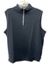 Peter Millar NWT Size L Black Polyester Solid Men's Vest Black / L