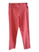 Krazy Larry Size 2 coral Rayon Elastic Waist High Rise Flat Front Pants coral / 2