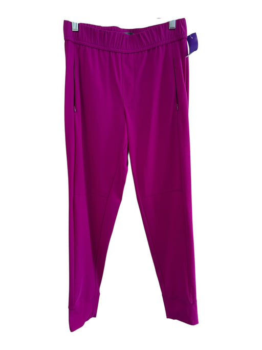 Elliott Lauren Size 2 Purple Polyamide Elastic Waist solid color Jogger Pants Purple / 2