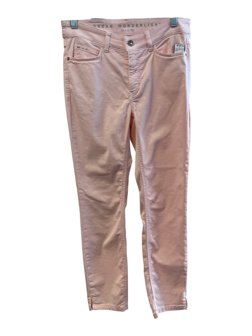 Mac Jeans Size 26 Pink Cotton Blend 5 Pocket High Rise Skinny Leg Zip Fly Jeans Pink / 26