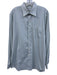 Peter Millar Size L Yellow & Blue Cotton Plaid Button Up Men's Long Sleeve Shirt Yellow & Blue / L