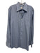 Peter Millar Size L Blue & Brown Cotton Plaid Button Up Men's Long Sleeve Shirt Blue & Brown / L