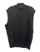 Peter Millar Size L Gray Wool Blend Ribbed Zip UP Vest Men's Sweater Gray / L