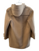 Burberry London Size Est 6 Tan Wool Hood Toggle Clasp Front Pocket Peacoat Coat Tan / Est 6