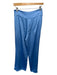 Ramy Brook Size 6 Blue Polyester Silky Side Zip Pants Blue / 6