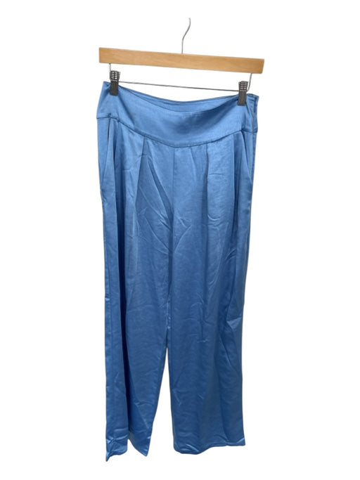 Ramy Brook Size 6 Blue Polyester Silky Side Zip Pants Blue / 6