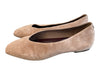 Birdies Shoe Size 8 nude Suede Squarish Toe Flat Shoes nude / 8