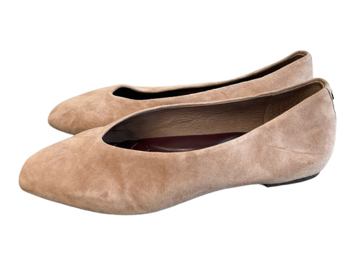 Birdies Shoe Size 8 nude Suede Squarish Toe Flat Shoes nude / 8