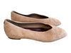 Birdies Shoe Size 8 nude Suede Squarish Toe Flat Shoes nude / 8