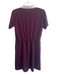 Tuckernuck Size L Maroon Polyester Shirt Sleeves Waist tie Collar Dress Maroon / L