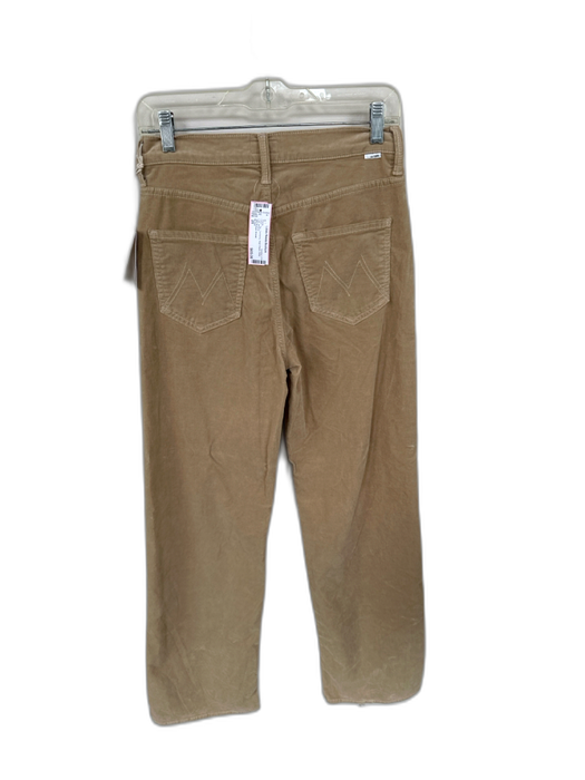 Mother Size 25 Tan Corduroy High Waist Wide Leg Pants Tan / 25