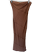 Princess Polly Size 4 Brown Cotton Strapless Ribbed Side Zip Maxi Dress Brown / 4