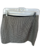 Reformation Size 2 Brown & Tan Polyester Blend Houndstooth Side Zip Mini Skirt Brown & Tan / 2