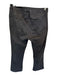 Frame Size 30 Black Cotton Denim Boot Cut Cropped Jeans Black / 30