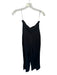 River Island Size 8 Black Pockets Strapless High Waist Romper Black / 8