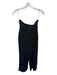 River Island Size 8 Black Pockets Strapless High Waist Romper Black / 8