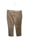 Banana Republic Size 4 Tan Polyester Blend Vegan Suede High Waist Pants Tan / 4