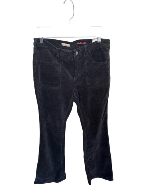 Pilcro Size 31 Indigo Cotton Blend Corduroy Flare Pants Indigo / 31