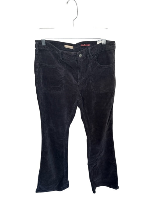 Pilcro Size 31 Indigo Cotton Blend Corduroy Flare Pants Indigo / 31