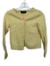 Zara Size S Yellow Wool Long Sleeve Button Down Cardigan Sweater Yellow / S