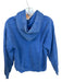 Aritzia Size M Blue Cotton Acid burn out Hood Kangaroo Pocket Sweatshirt Blue / M
