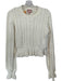 Show Me Your Mumu Size S Cream Cotton Blend Elastic Waist Cable Knit Skirt Set Cream / S