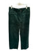 Maeve Size 30 Dark Green Corduroy High Waist Wide Leg Pants Dark Green / 30