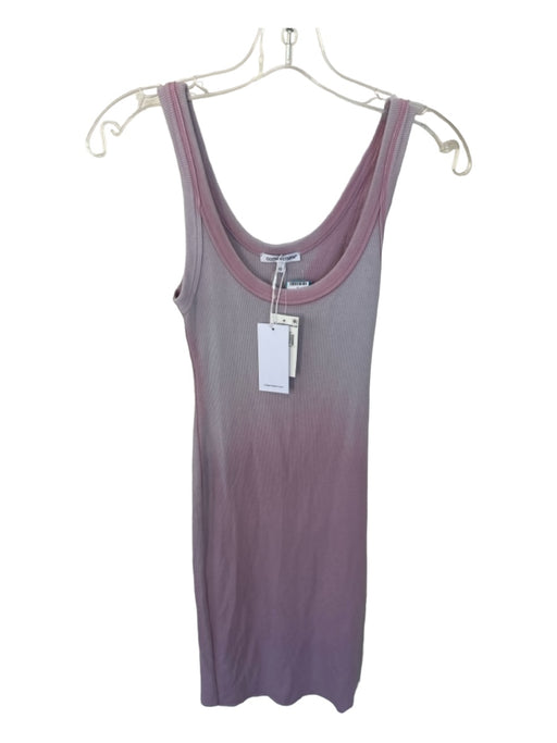 Cotton Citizen Size XS Purple Modal Blend Sleeveless Ombre Ribbed Dress Purple / XS