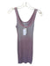 Cotton Citizen Size XS Purple Modal Blend Sleeveless Ombre Ribbed Dress Purple / XS