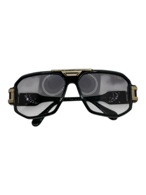 Cazal Box incl. black & gold Acetate Men's Sunglasses black & gold