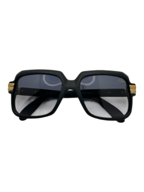 Cazal Box incl. black & gold Acetate Matte Men's Sunglasses black & gold