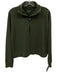 Athleta Size Small Green Long Sleeve Chimney Neck Half Zip Top Green / Small