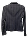 Veronica Beard Size 4 Navy Blue & White Polyester Blend Long Sleeve Jacket Navy Blue & White / 4