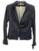 Veronica Beard Size 4 Navy Blue & White Polyester Blend Long Sleeve Jacket Navy Blue & White / 4