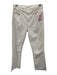 Mother Size 27 White Cotton Zip Fly Frayed Hem Jeans White / 27