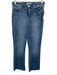 L'agence Size 24 Light Wash Cotton Zip Fly Frayed Hem Flare Jeans Light Wash / 24