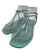 Prada Shoe Size 36 Tiffany Blue Leather Thong Square Toe Sandals Tiffany Blue / 36