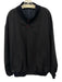 Scara B Made in Italy Size XXL Navy Blue Wool Blend Solid Zip UP Men's Jacket Navy Blue / XXL
