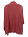 Peter Millar Size 2XL Red Cotton Blend Solid Quarter Zip Men's Long Sleeve Shirt Red / 2XL