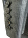 Gucci Gray Wool Blend Striped Peak Lapel 2 Button Men's Suit Gray / 48